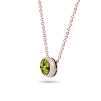 Collana Fiore Roberta srl Donna Pop in Oro rosa Peridoto 2.82 Ct FC4464R62 - FC4464R62
